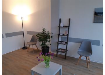 Anlehnschutz im Wartezimmer