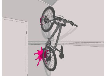 Fahrradwandschutz